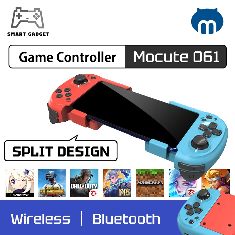 Mocute 061 Gamepad Wireless Bluetooth Left Right Split Game Controller