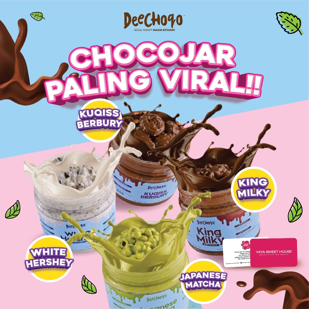 Chocojar Cookies Deechoqo Murah Viral Shopee Malaysia