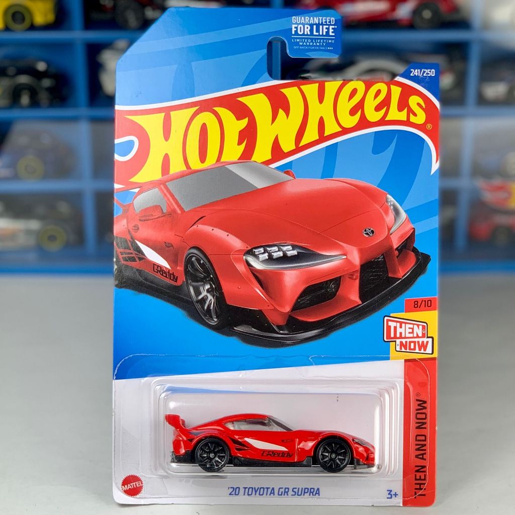 Hot Wheels 20 Toyota GR Supra RED Shopee Malaysia