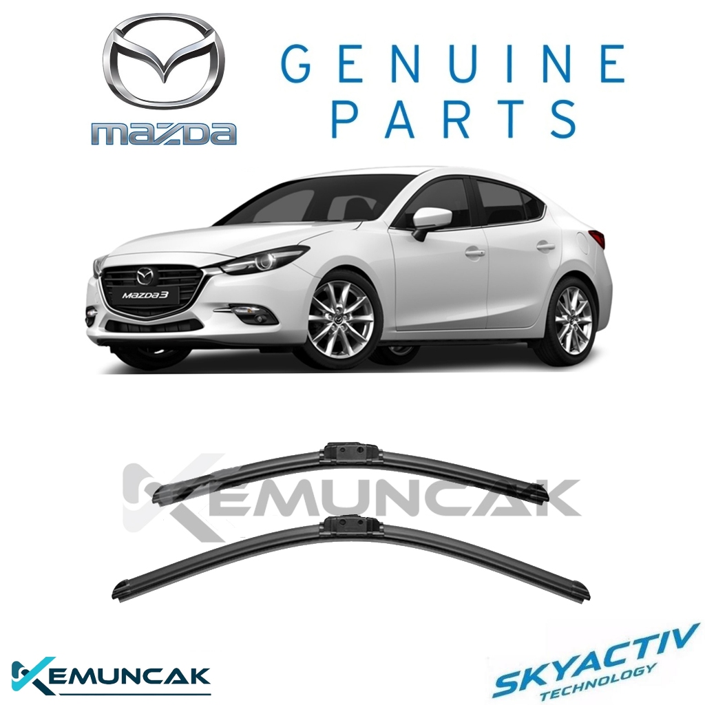 Genuine Mazda 3 Skyactiv WIPER BLADE FRONT Windshield Wiper 1 Set