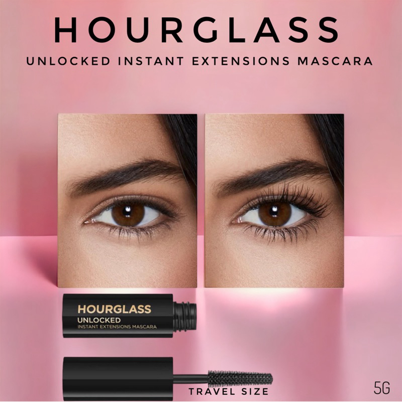 Hourglass Travel Size Unlocked Instant Extensions Mascara Ultra Black