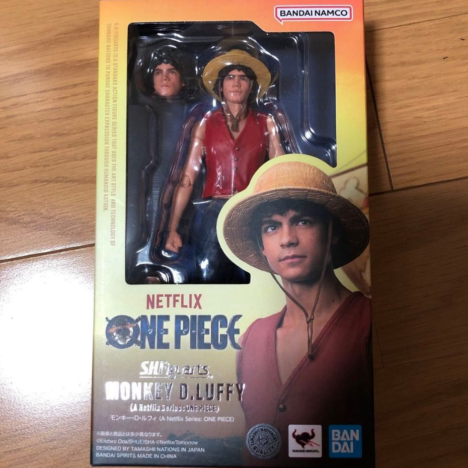 S H Figuarts Monkey D Luffy A Netflix Series One Piece Painted Pvc