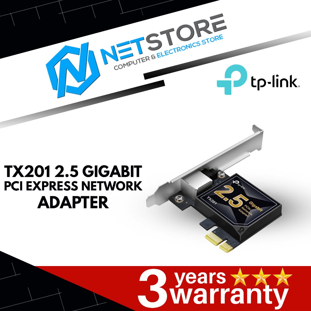 TP LINK TX201 2 5 GIGABIT PCI EXPRESS NETWORK ADAPTER Shopee Malaysia