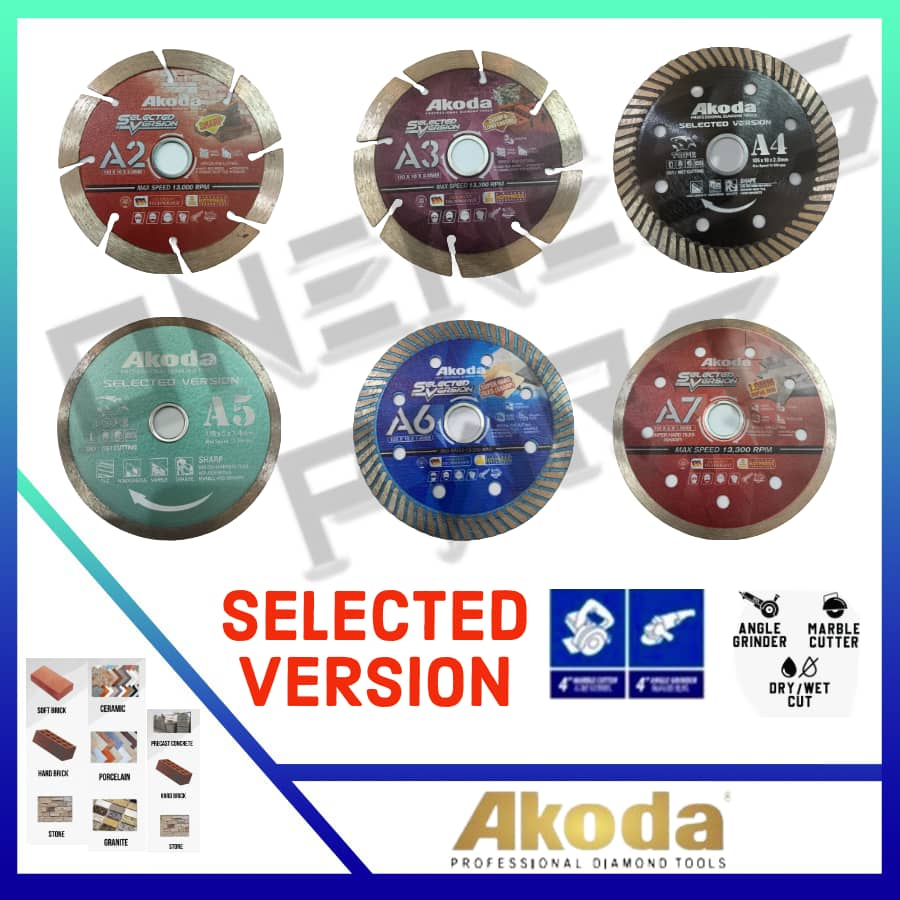 Akoda Selected Version Diamond Blade A A A A A A