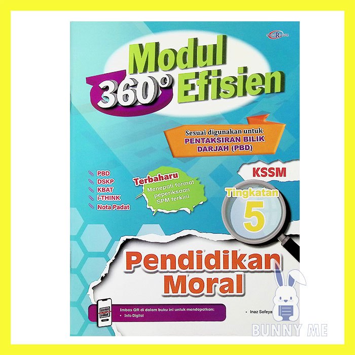 BUNNY 2024 Buku Sekolah Modul Efisien 360 PBD SPM KSSM Tingkatan 5