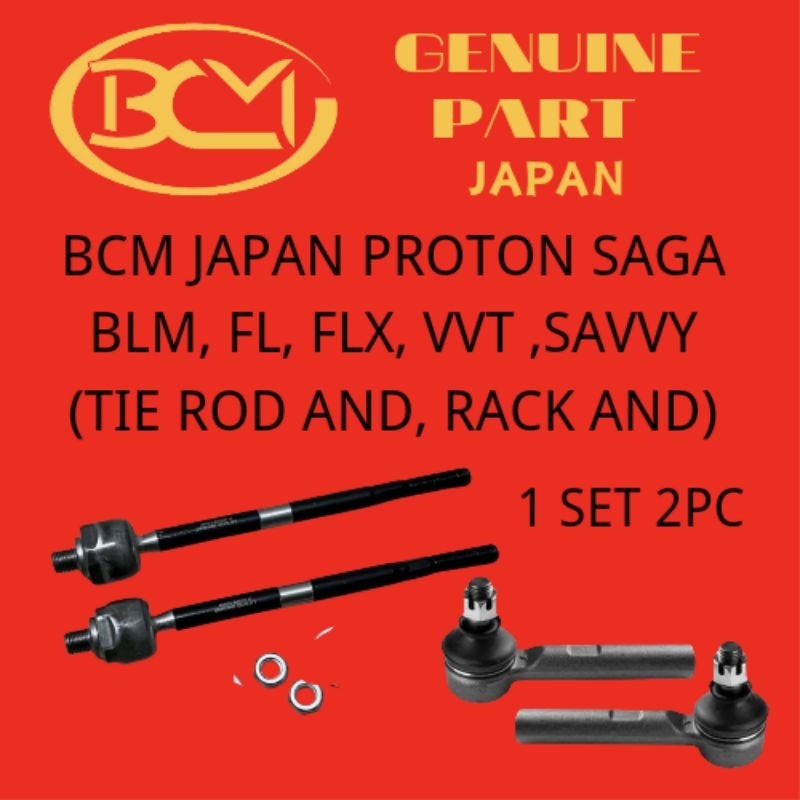 Bcm Japan Proton Saga Blm Fl Flx Vvt Savvy Tie Rod And Rack And