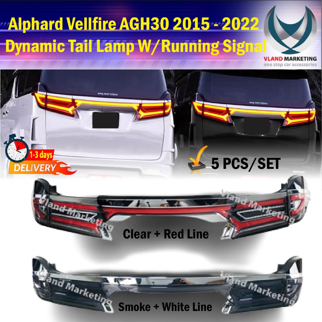 Toyota Alphard Vellfire Agh Crystal Eye Design Dynamic