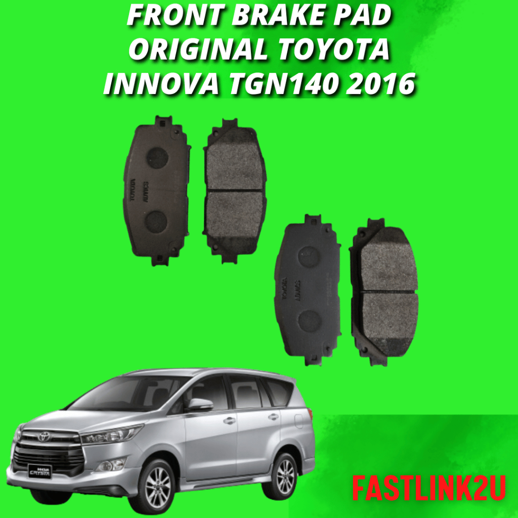 Toyota Innova Tgn Toyota Front Brake Pad Original K