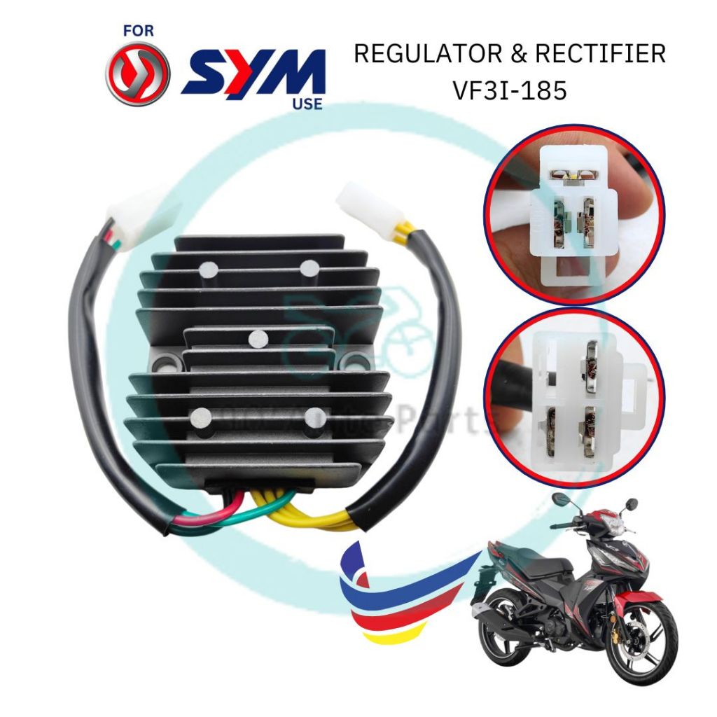 REGULATOR RECTIFIER MOTOR SYM VF3I 185 VF3 I 185 RECTIFIRE CHARGER