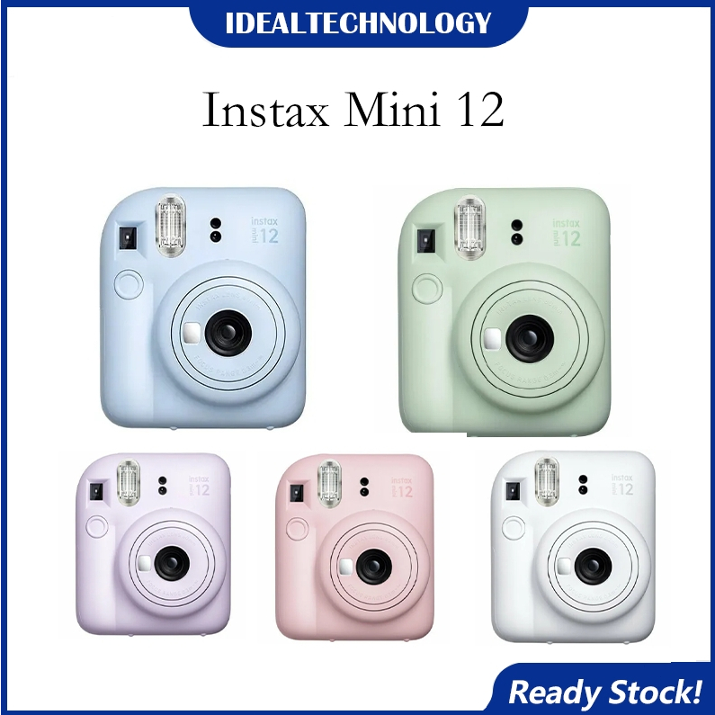 Ready Stock FUJIFILM INSTAX MINI 12 INSTAX MINI 12 1 YEAR WARRANTY