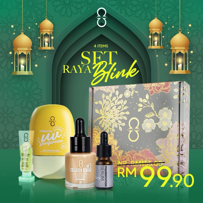 Alha Alfa Set Raya Blink Shopee Malaysia