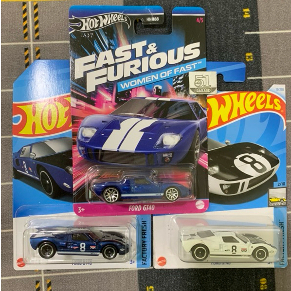 Hot Wheels Ford Gt Gt Mainline And Fast Furious Collection