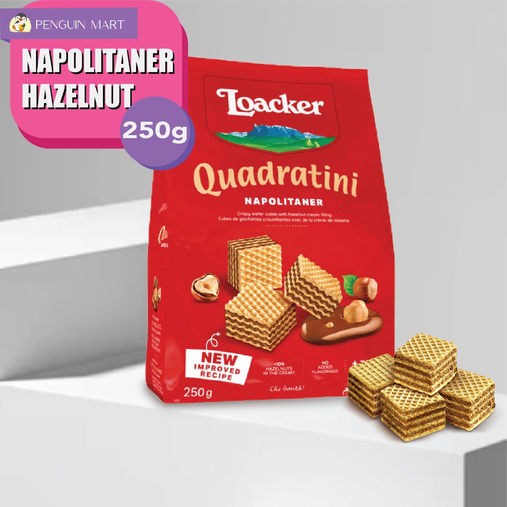 Ready Stock Loacker Quadratini G Napolitaner Dark