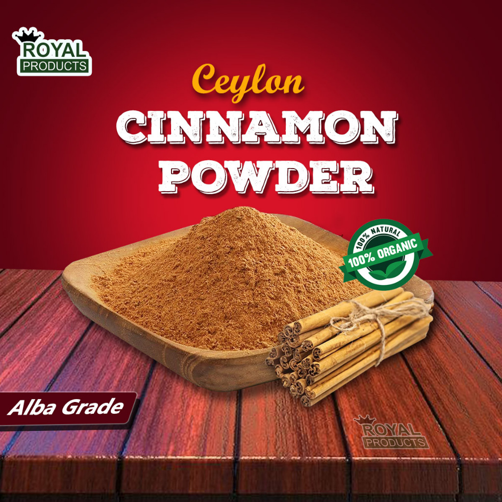 Ceylon Cinnamon Powder Alba Grade Pure Sri Lanka Cinnamon Powder