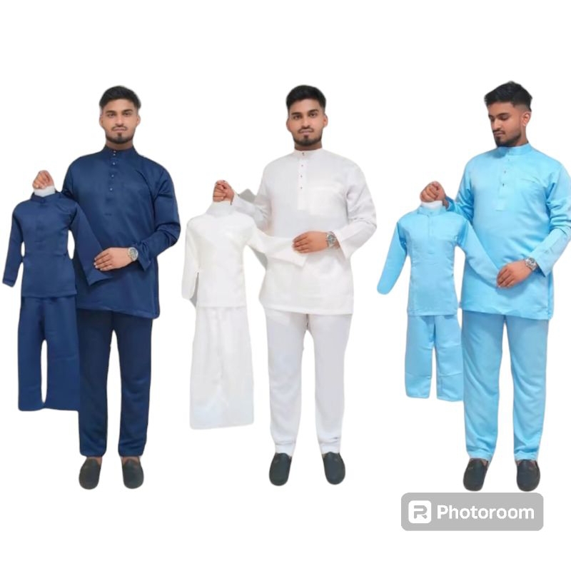 Baju Melayu Dewasa Pearl Skin Premium Quality Shopee Malaysia