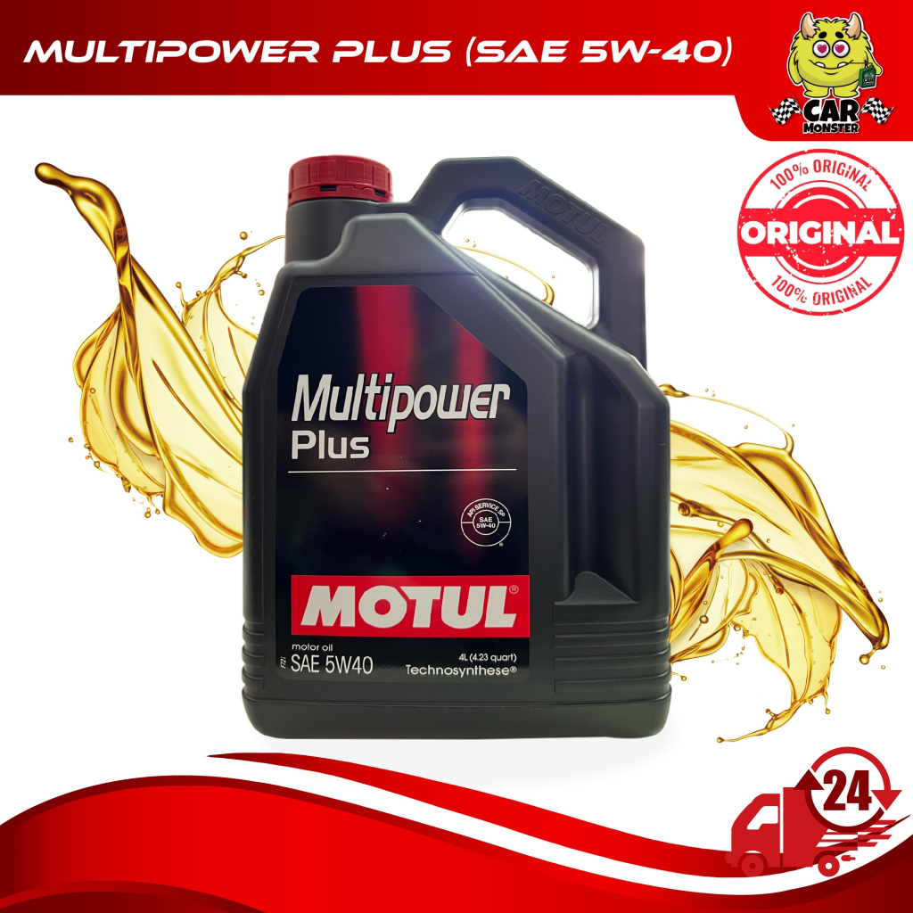 Original Qr Code Motul W Multipower Plus Fully Synthetic Engine Oil