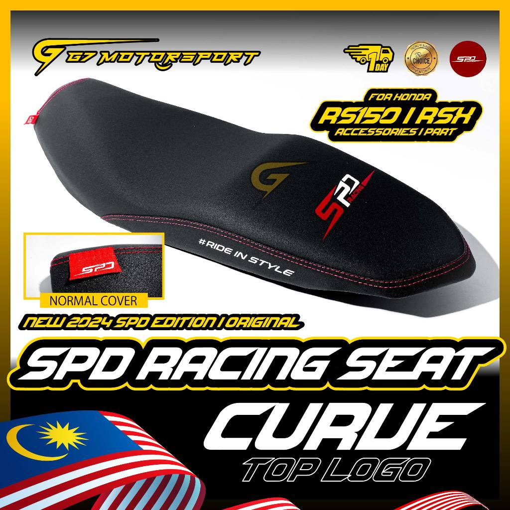 Seat Lembut Spd Racing New Design Curve Flat Softness Pnp Rs