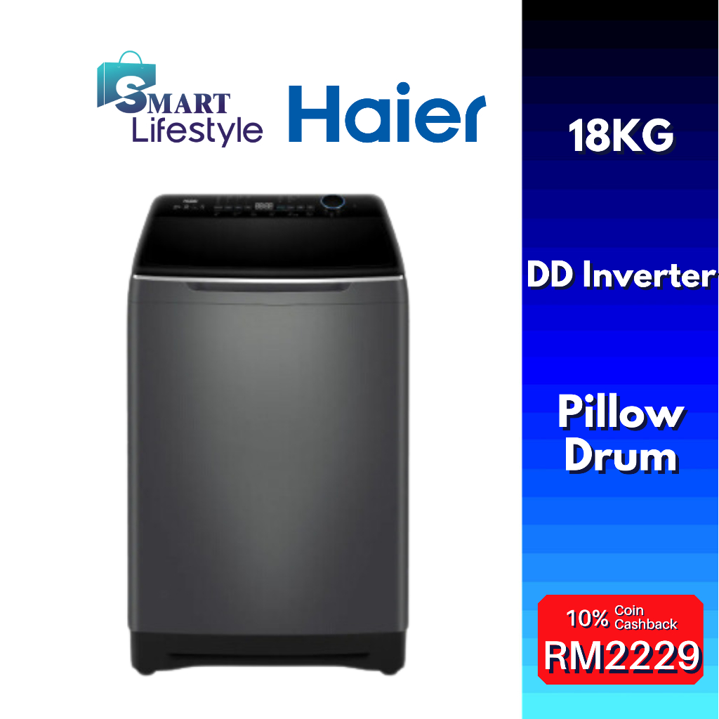 Haier DD Inverter Top Load Washing Machine 18kg HWM180 BD2178S8