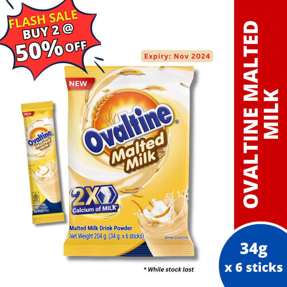 Ovaltine Malted Milk Convenient Bag G X Sticks G X Sticks