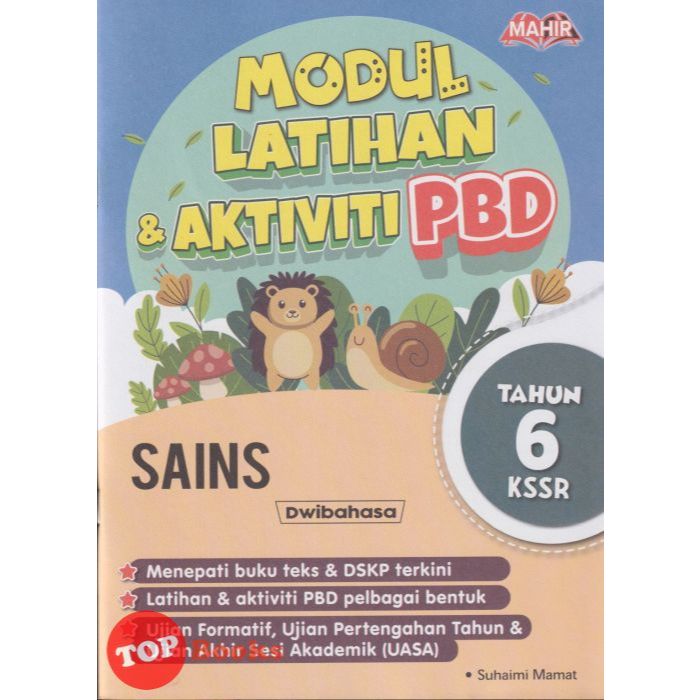 TOPBOOKS Mahir Modul Latihan Aktiviti PBD Sains Tahun 6 KSSR