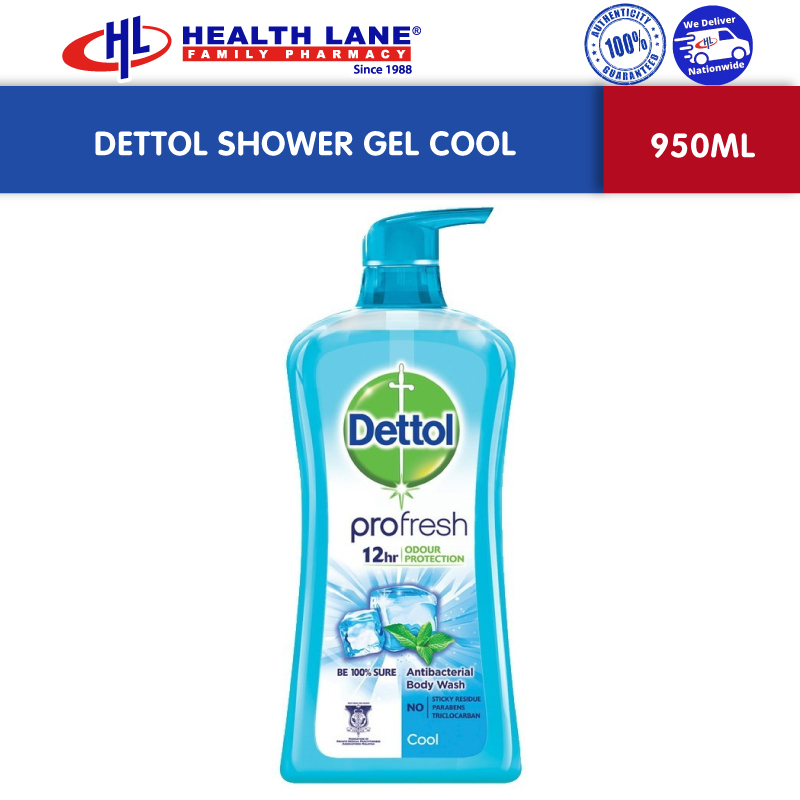 Dettol Shower Gel Cool Ml Shopee Malaysia