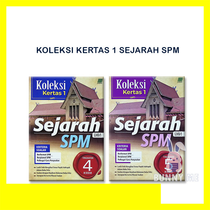 Bunny Buku Latihan Koleksi Sejarah Spm Kertas Tingkatan