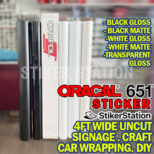 Oracal 651 Sticker Car Sticker Wrapping Sticker Outdoor Sticker