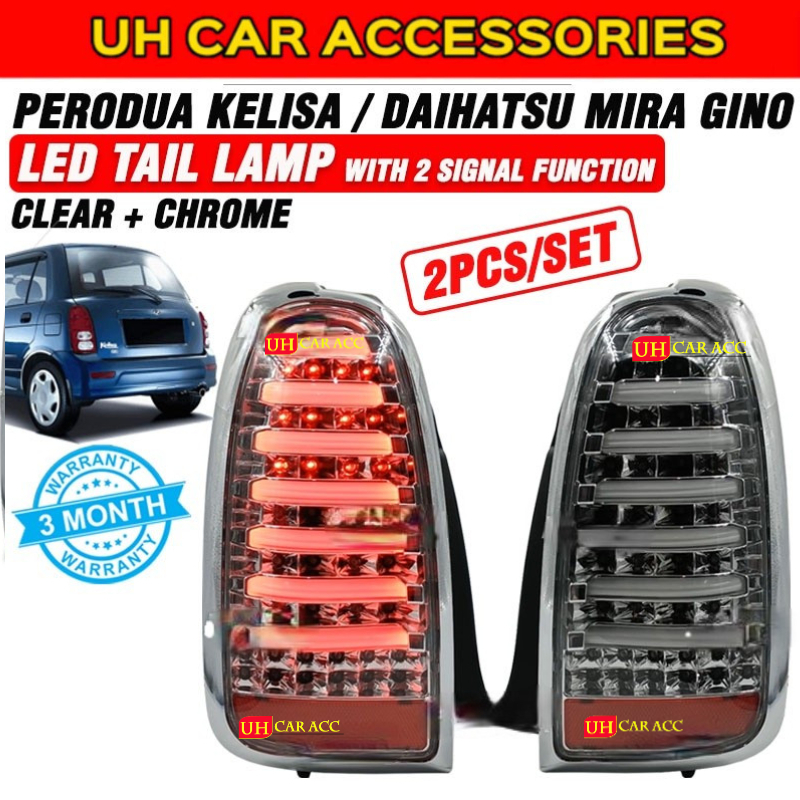 Perodua Kelisa Daihatsu Mira Gino L Led Tail Lamp Taillamp With