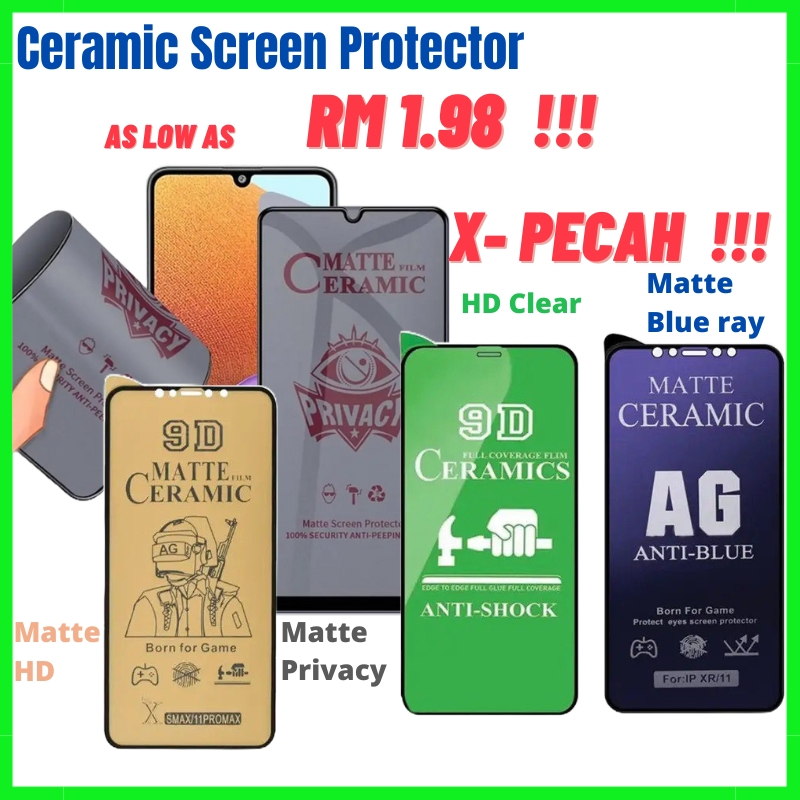 VIVO Y22S Y33S Y33T Y21T Y20S Y20 Y20I Y12A Y12S Full Ceramic Film