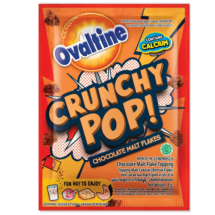 Ovaltine Crunchy Pop G Sachet Shopee Malaysia