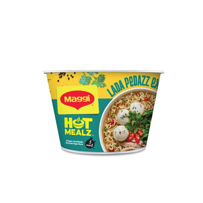 Maggi Hot Mealz Kari Kaw Extra Tomyam Kaw Extra Cili Kampung Goreng