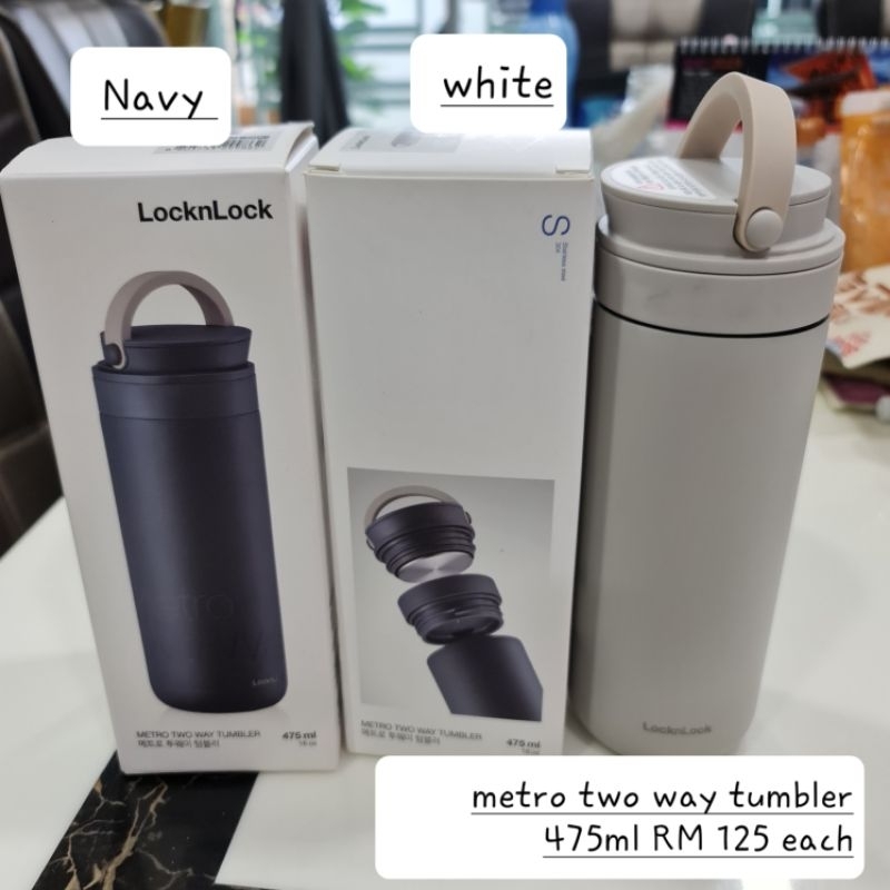 LocknLock Metro Two Way Tumbler 475ml Shopee Malaysia