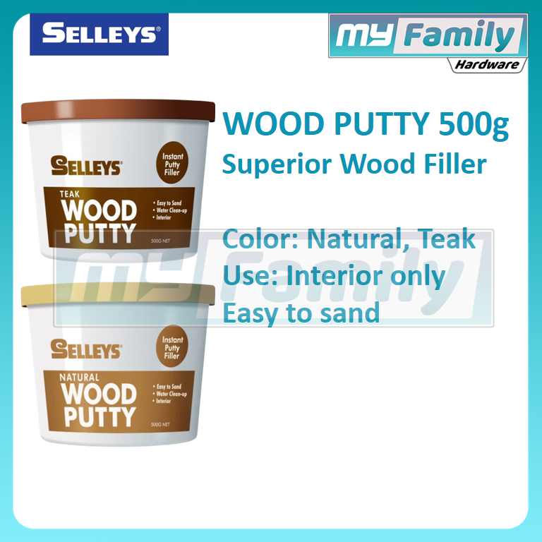 Selleys Wood Putty G Filler Natural Teak Shopee Malaysia