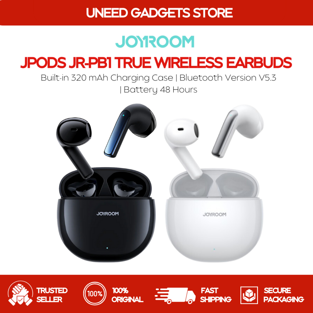 Ready Stock Joyroom Jpods Jr Pb True Wireless Dual Mic Enc