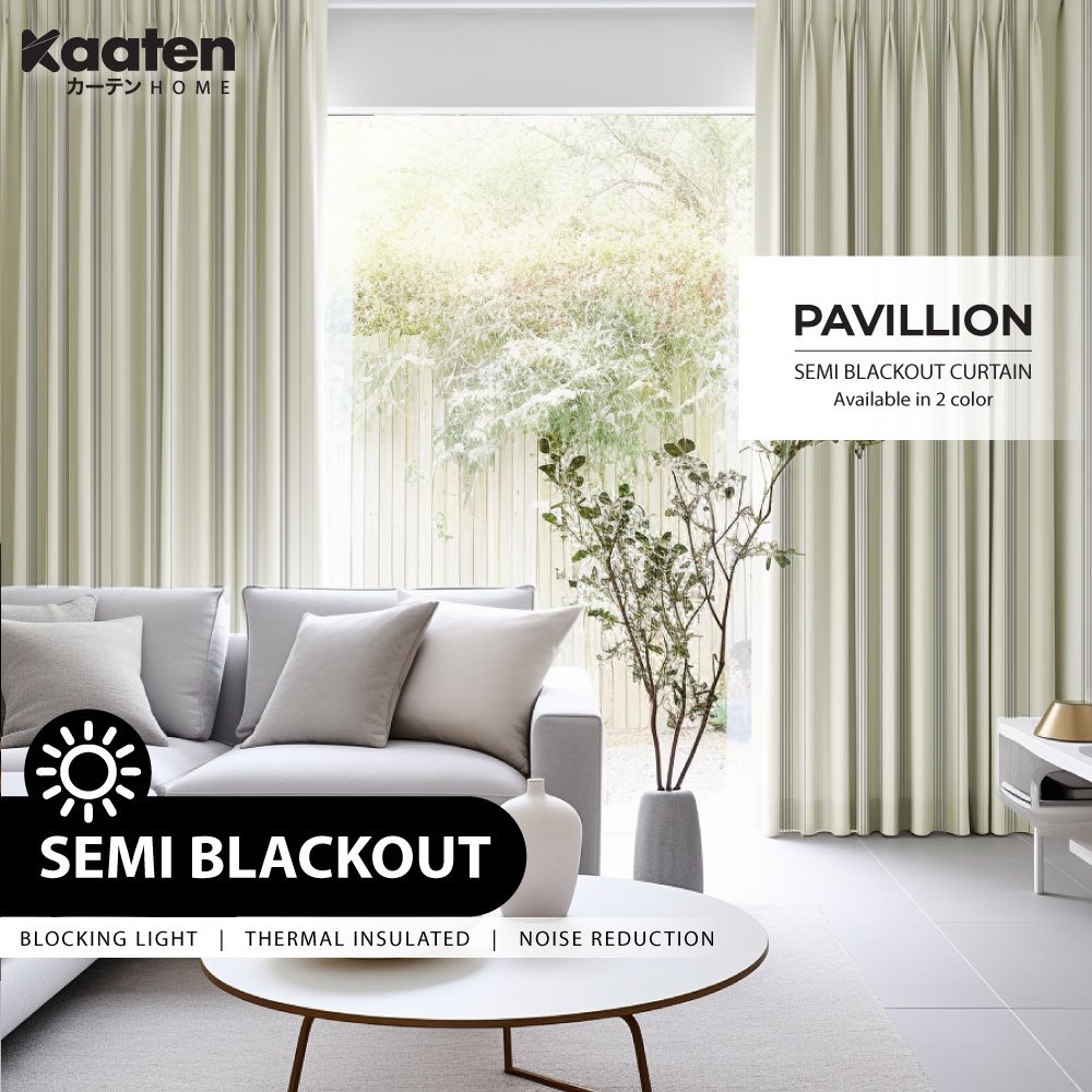 Kaaten Pavillion Multicolour Langsir Tingkap Murah Curtain Semi