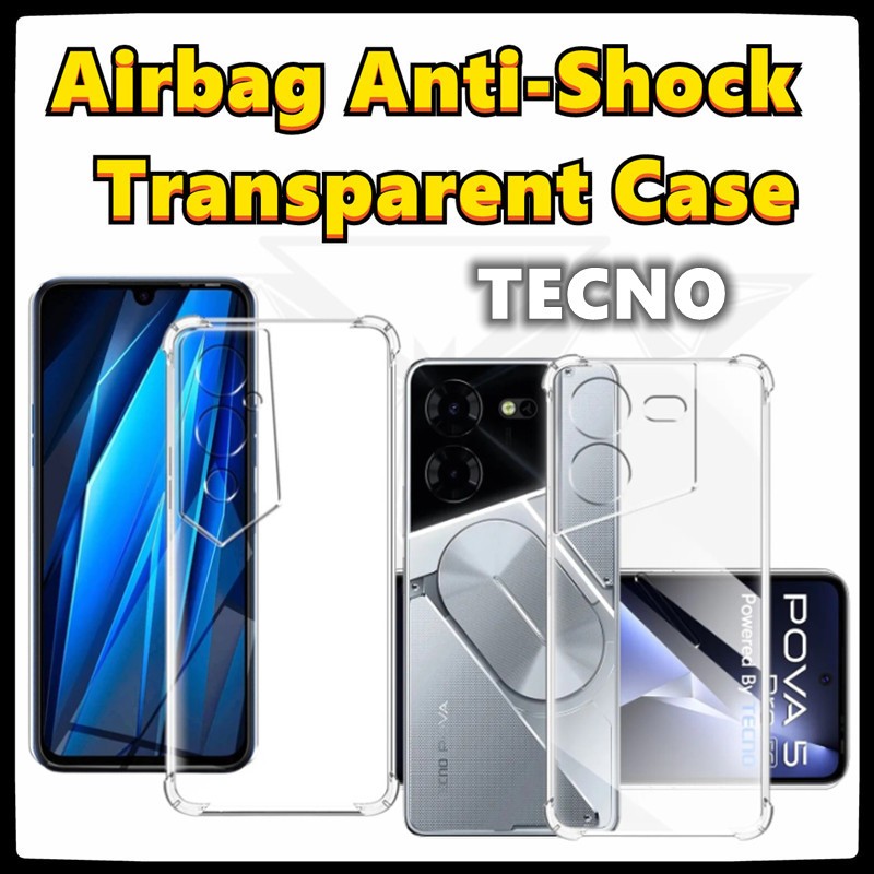 Tecno Pova 5 Pro Pova 5 Pova 4 Pro Pova 4 Airbag Anti Shock