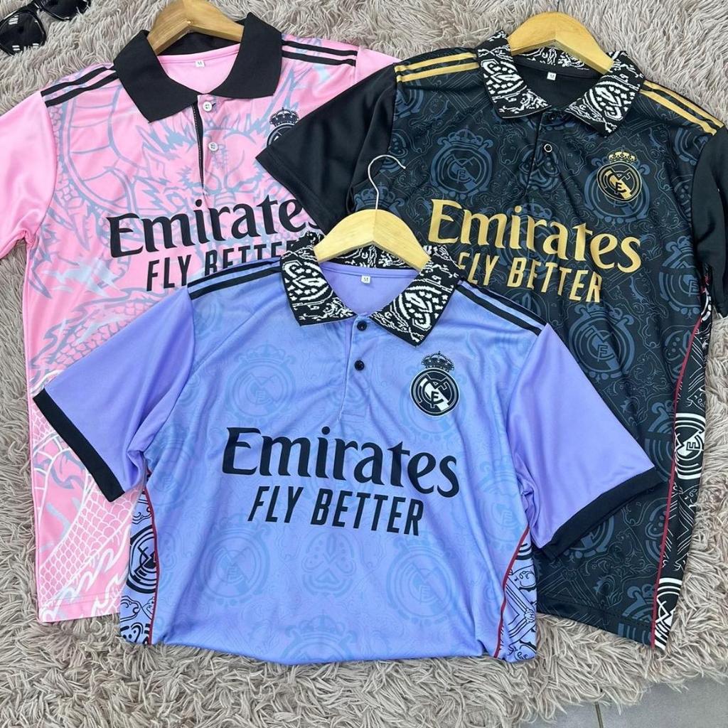 Baju Jersey Real Madrid Dragon Ltd Ed Corak Bercolar Size S Xl