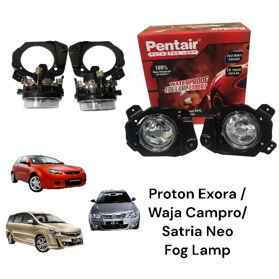 Proton Exora Satria Neo Waja Campro Fog Lamp Spot Light White