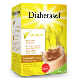 DIABETASOL CAPPUCCINO 600G 10SACHETX60G Shopee Malaysia