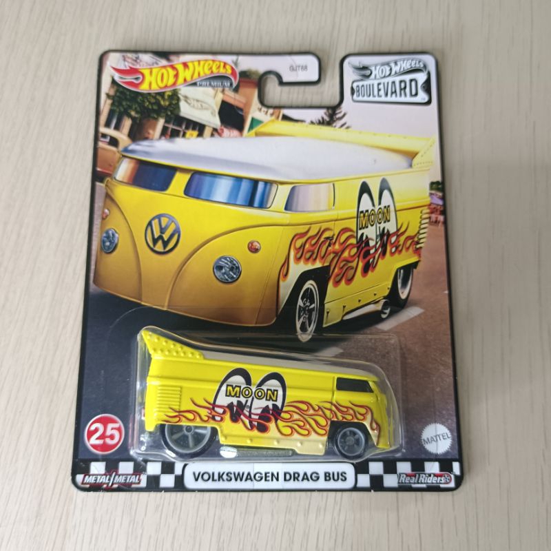 Hot Wheels Volkswagen Drag Bus Mooneyes Boulevard Toy Shopee Malaysia