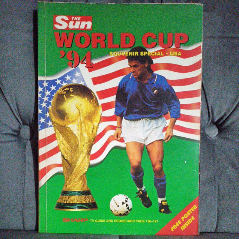 Majalah Bola Sepak Piala Dunia 94 World Cup Magazine Shopee Malaysia