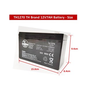 V Ah Battery Rechargeable Seal Lead Acid Back Up Battery For