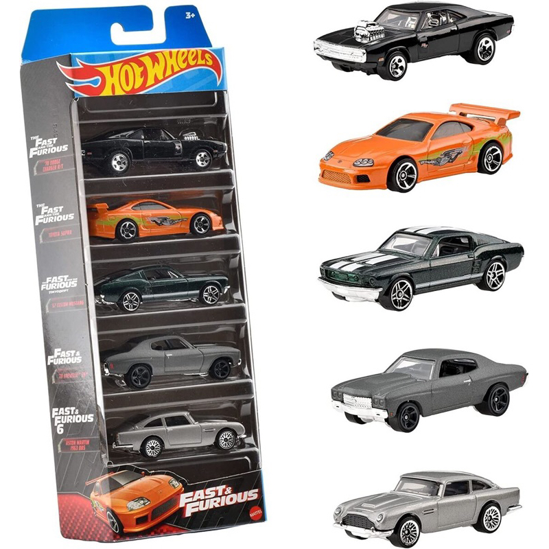 Hot Wheels Fnf Fast Furious Pack Pack Supra Shopee