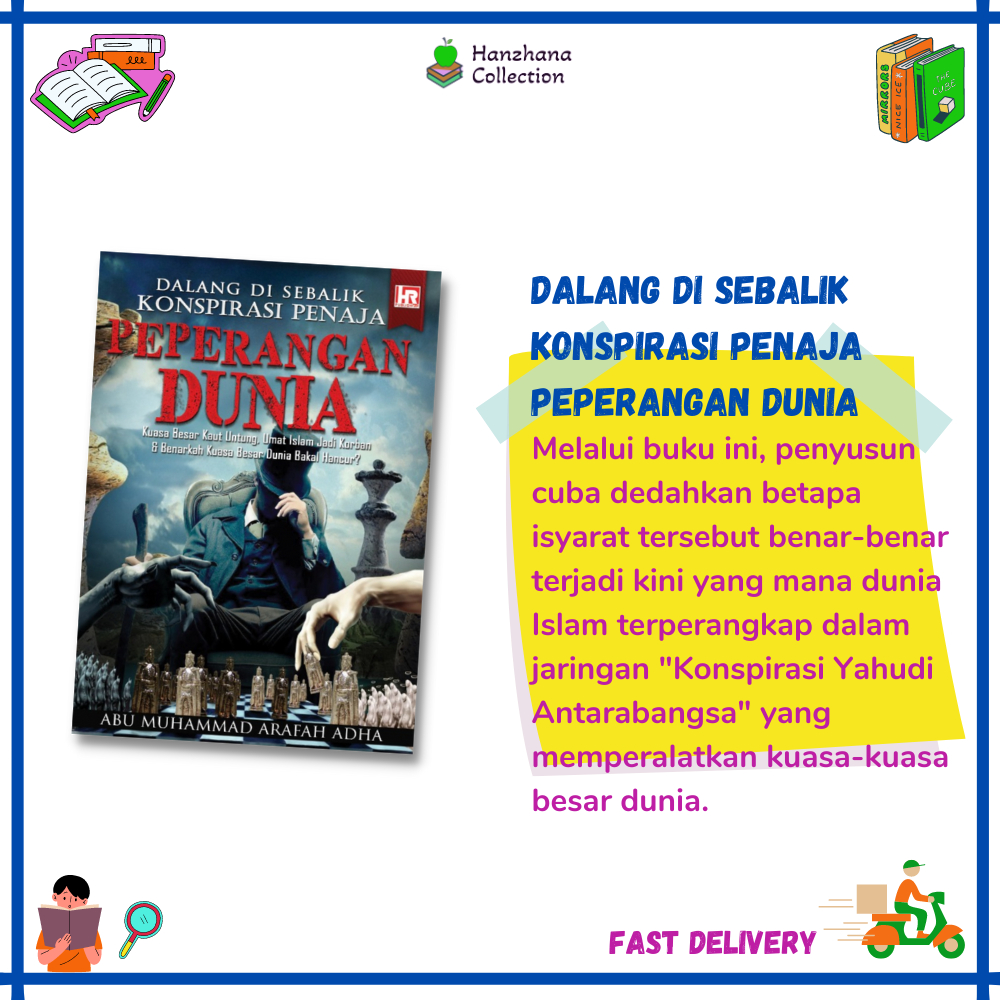 Buku Dalang Di Sebalik Konspirasi Penaja Peperangan Dunia By Abu