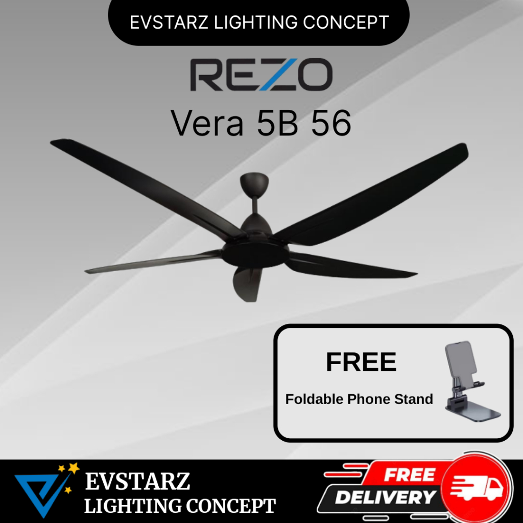 Rezo Vera B Inches Speeds Dc Remote Control Ceiling Fan