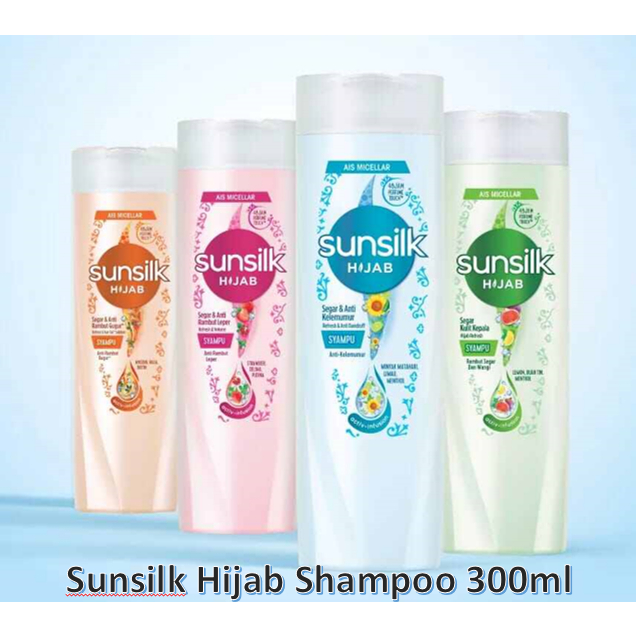 Sunsilk Hijab Hair Shampoo 300ml Recharge Shopee Malaysia