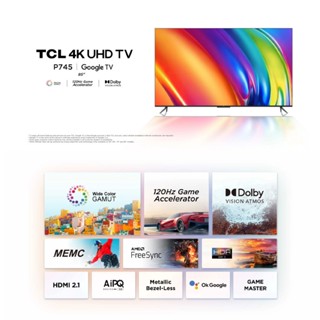 FREE SHIPPING TCL 85 98 4K UHD Google TV 85P745 98P745 4K UHD