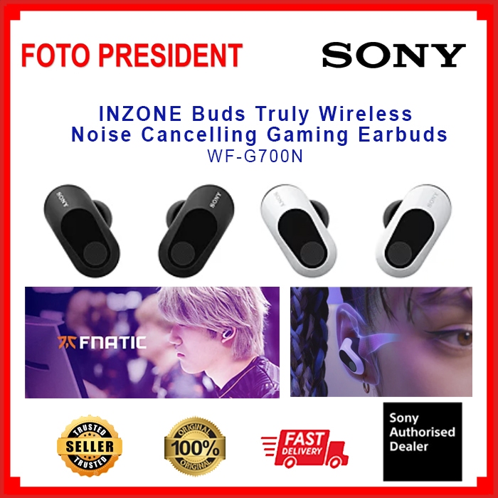 Sony WF G700N INZONE Buds Truly Wireless Noise Cancelling Gaming