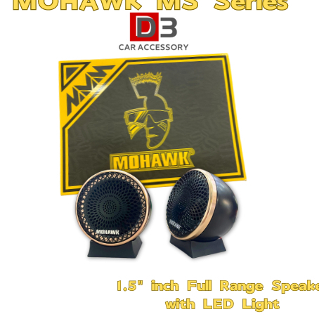 Mohawk Ms Series Inch Full Range Speaker With Led Light Ms L