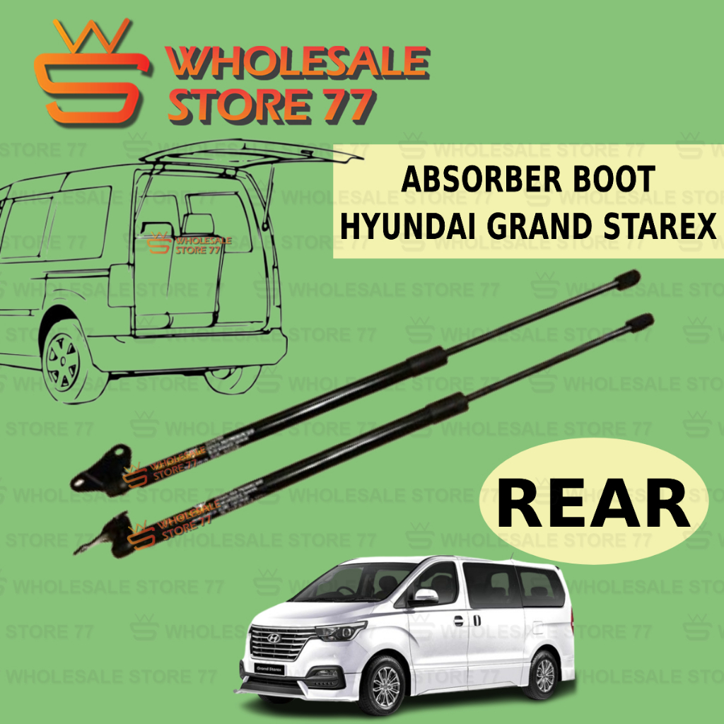 Warranty Hyundai Grand Starex Right Hand Side Rear Bonnet Damper Boot